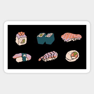 Sushi Picnic - 6 Set Magnet